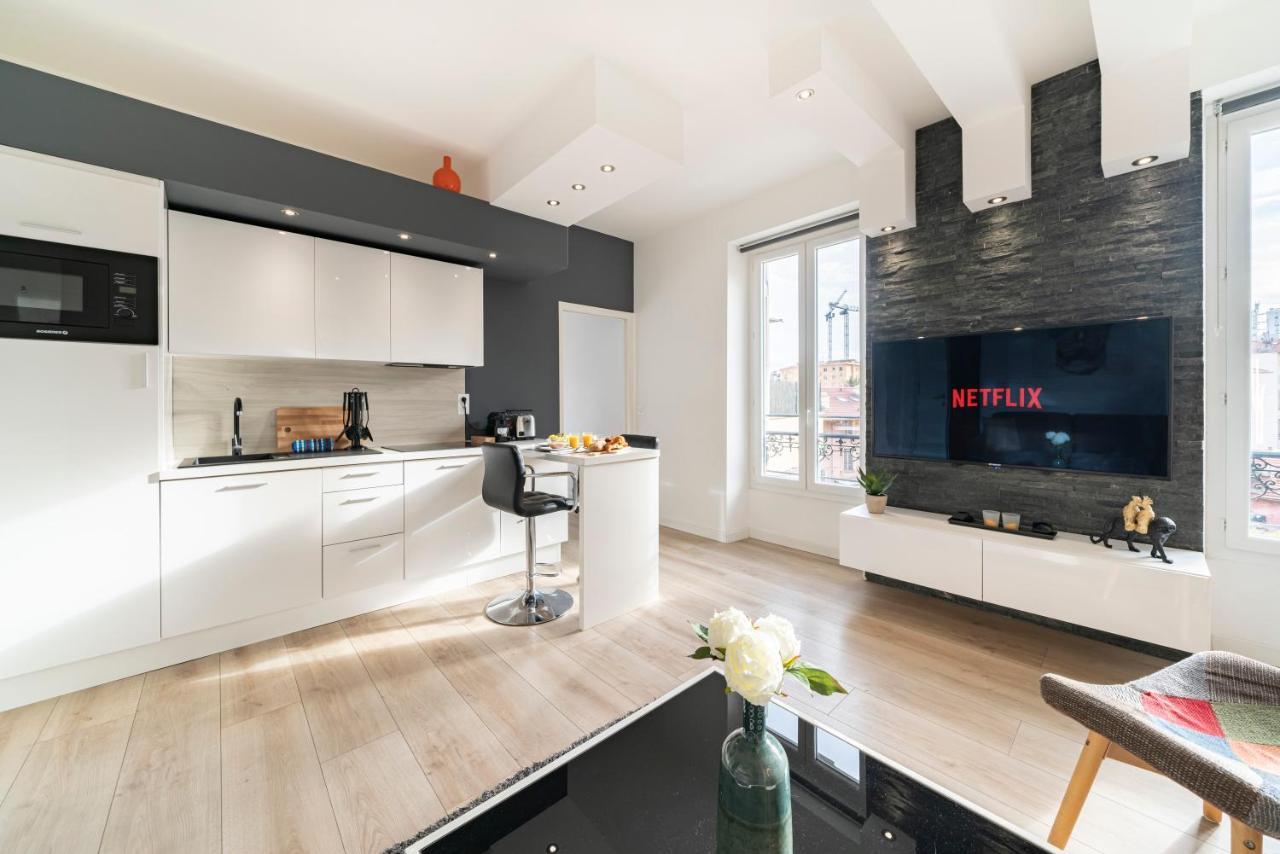 Frontiere Monaco, Appartement Renove Entierement - Ag 博索莱伊 外观 照片