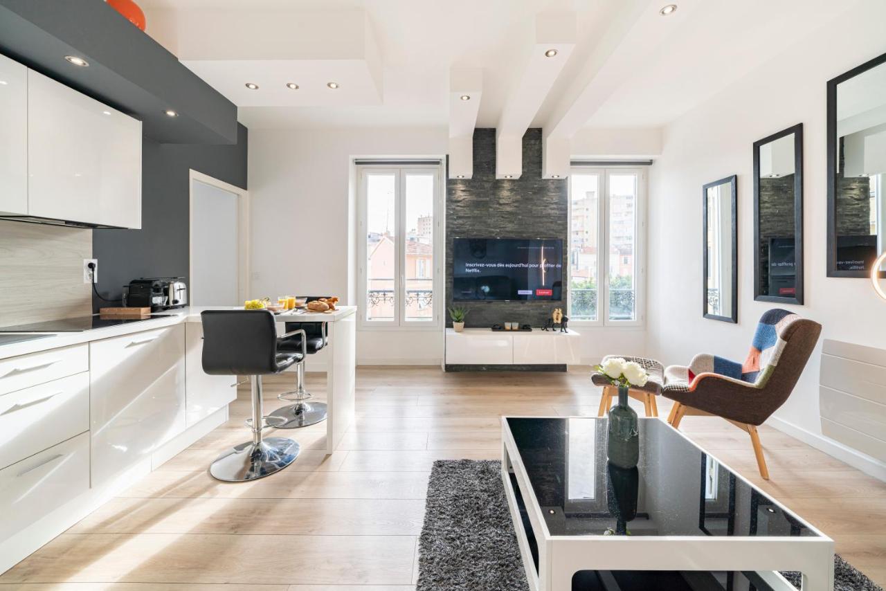 Frontiere Monaco, Appartement Renove Entierement - Ag 博索莱伊 外观 照片